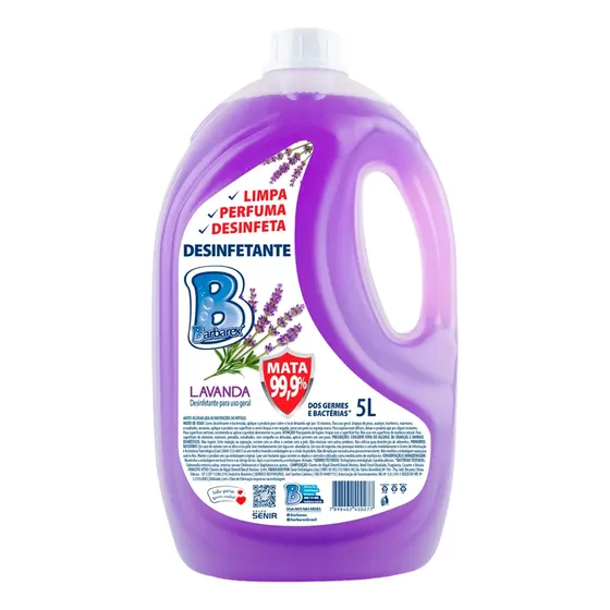 Desinfetante Barbarex Lavanda 5 L