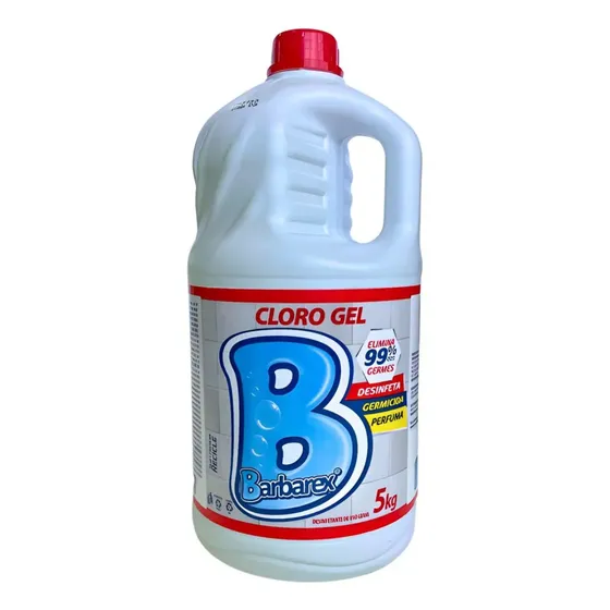Cloro Desinfetante Gel Barbarex 5kg