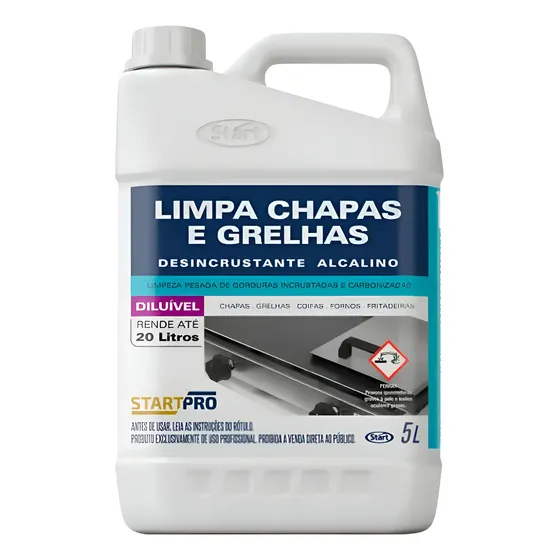 Detergente Desincrustante Alcalino Start Grill Pu 5 L