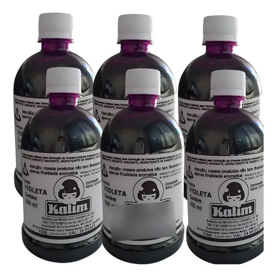 Corante 500 Ml Atacado 6 Unidades Produto De Limpeza