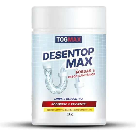 Desentop Max 1kg  Desincrustante Para Limpeza Doméstica