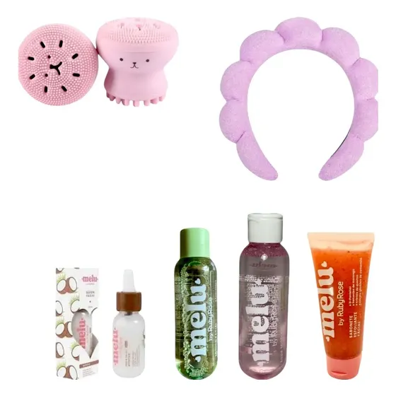 Kit Skincare Completo Adolescentes Teen Melu By Ruby Rose