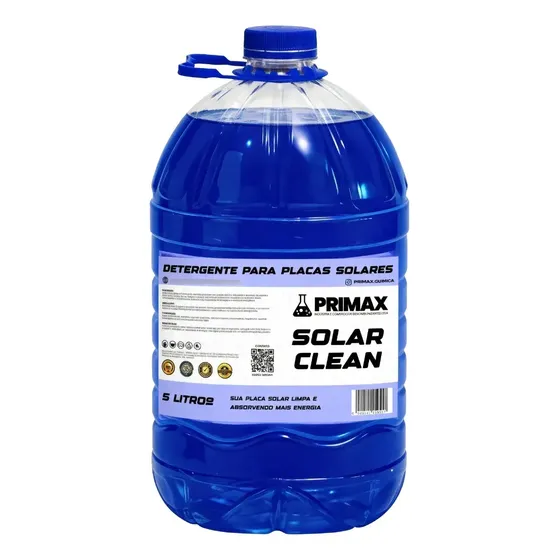 Limpador Placa Fotovoltaica Concentrado Solar 5 Lt Primax