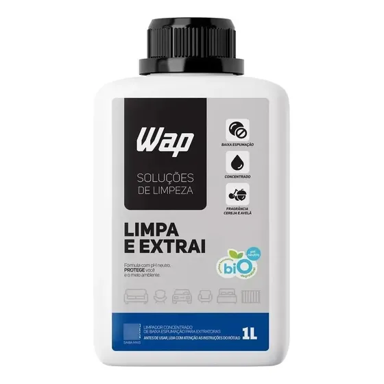 Detergente Limpa E Extrai Wap Para Extratoras - higienização de estofados