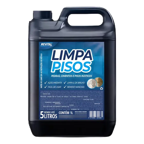 Kit 01 - Limpa Pisos Revital Pisos