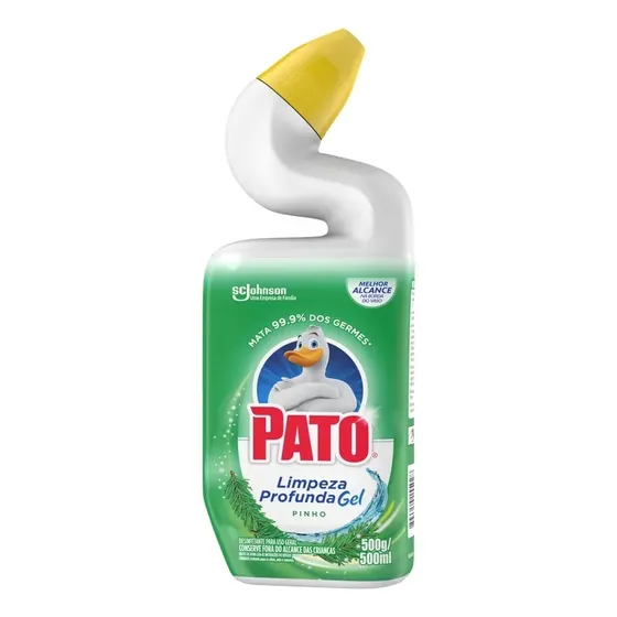 Desinfetante Pinho Limpeza Profunda Gel Desinfetante Squeeze 500ml Pato