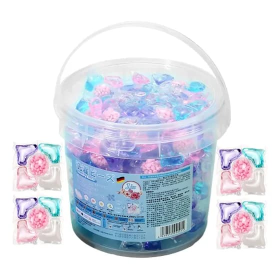 - Cápsulas De Lavagem De Roupas 70 Pastilhas Perfumadas