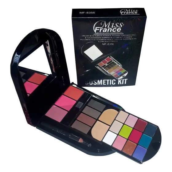 Estojo De Maquiagem Completo Miss France Mf8363