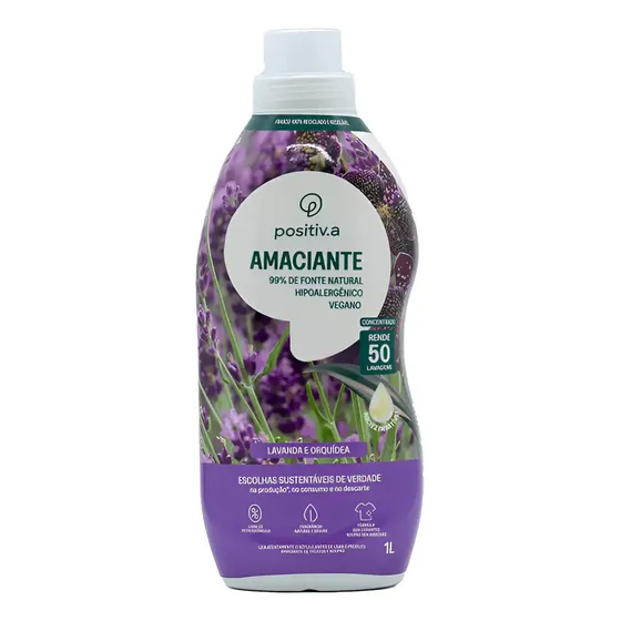 Amaciante Lavanda E Orquidea 1l Positiv.a