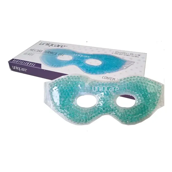 Máscara Térmica Gel Skincare Para Olhos Olheiras Enxaqueca Tipo de pele Olhos abertos