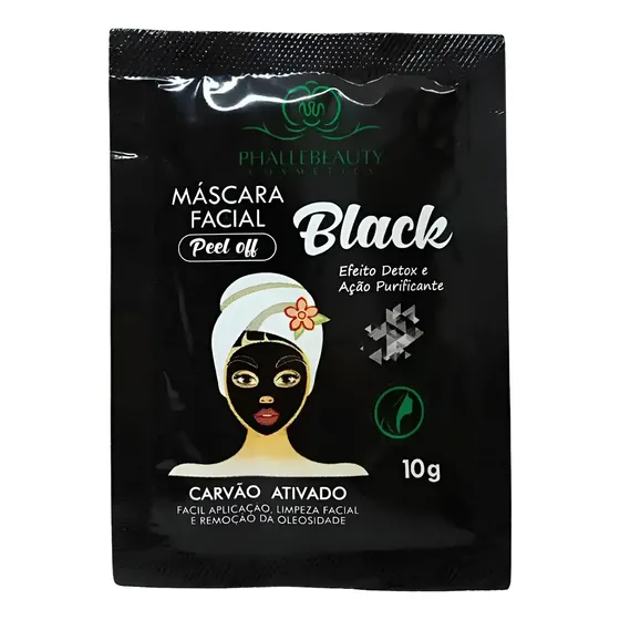 Máscara Facial Peel Off Black - Phállebeauty Skincare 1 Un