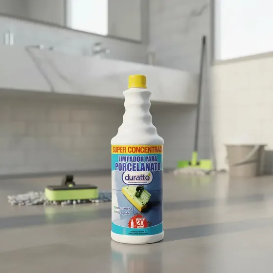 Limpador Porcelanato Duratto Concentrado 1l Rende 20litros
