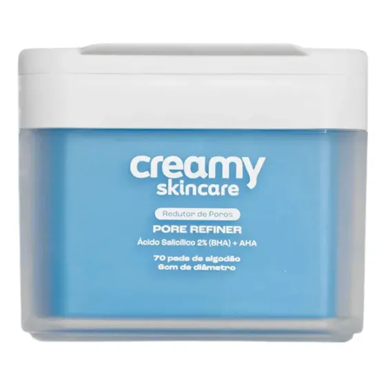 Pore Refiner 70 Pads Suavizador Poros Almofada Tônica Creamy Todo Tipo De Pele Dia/noite