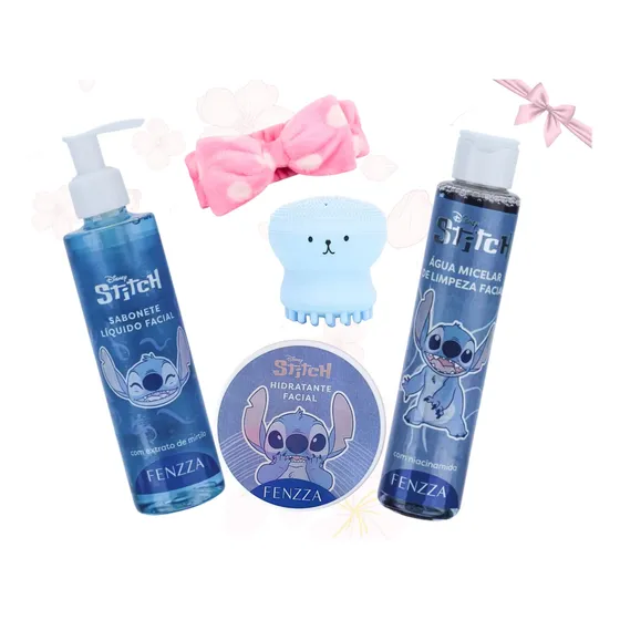 Kit Skincare Stitch Infantil Adolescentes Meninas Juvenil