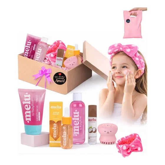 Kit Skincare Completo Adolescentes Teen Melu By Ruby Rose