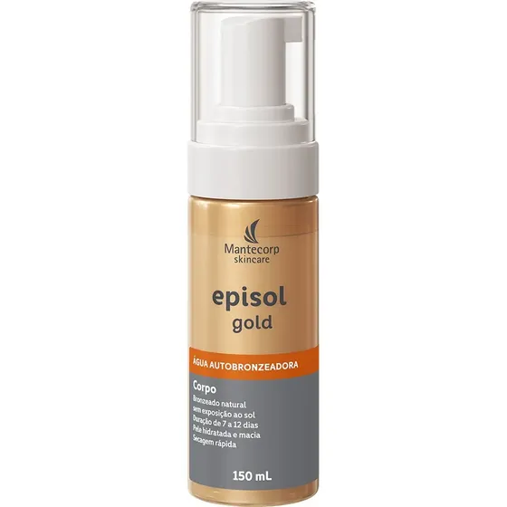 Autobronzeador Episol Gold Água 150ml Mantecorp Skincare
