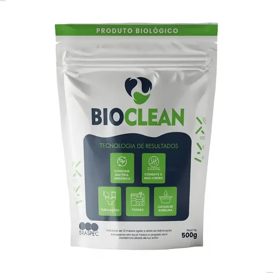 Limpa Fossas Caixas De Gordura - Bioclean 500g
