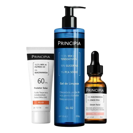 Principia Kit Anti-Oleosidade Ps
