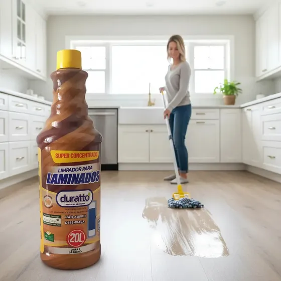Limpador Para Pisos Laminados Tacos Concentrado Duratto 1lt