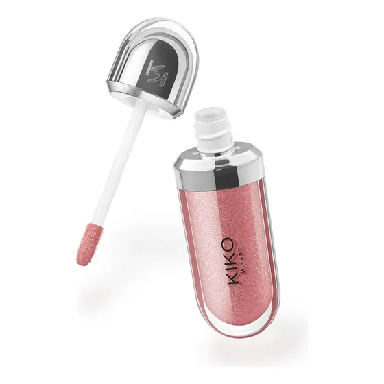 Gloss Hidratante 3D Hydra Kiko Milano Cor 35 Lilás Efeito Brilhante