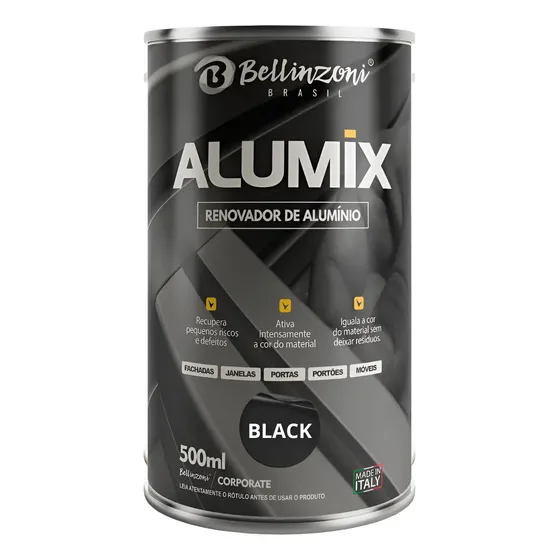 Renova Ativa Iguala Cor Do Alumínio Bellinzoni Alumix 500g