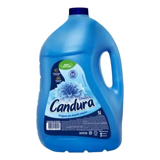 Amaciante De Roupas Candura Clássico Galão 5l