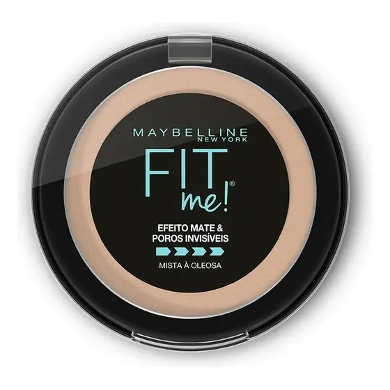Base De Maquiagem Em Pó Compacto Fit Me Médio Claro Neutro 10g N03 Maybelline
