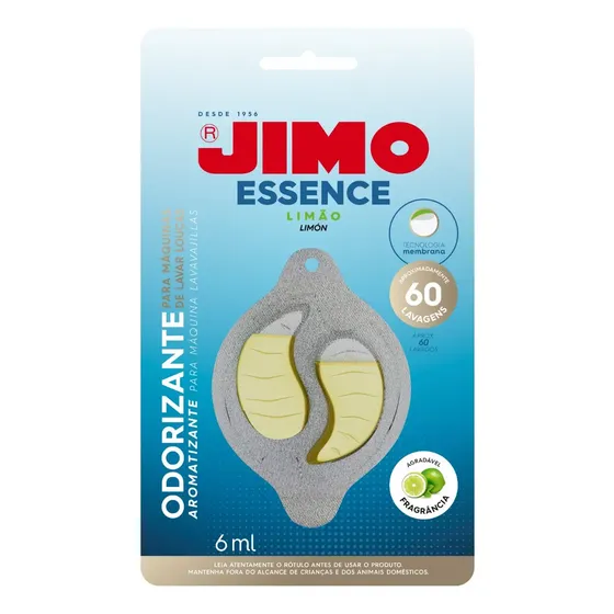 Jimo Essence Limão Máquina Lavar Louças 6ml Odorizante Aromatizante