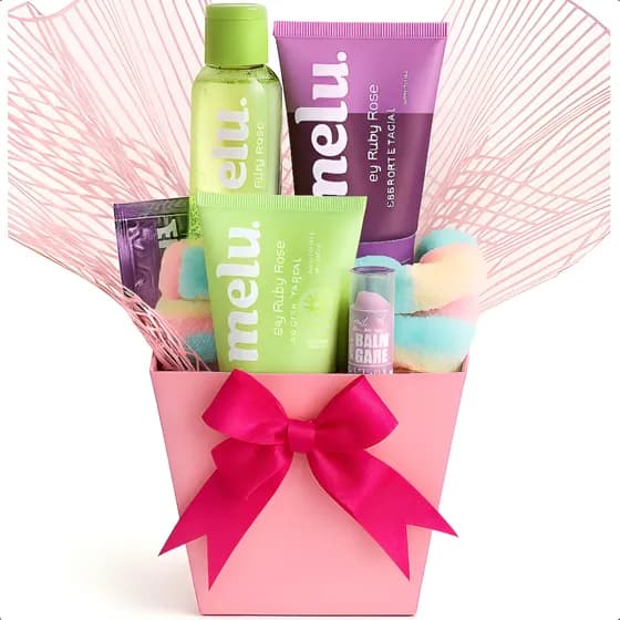 Kit Cuidados Com A Pele Facial Para Presente Ruby Rose Melu