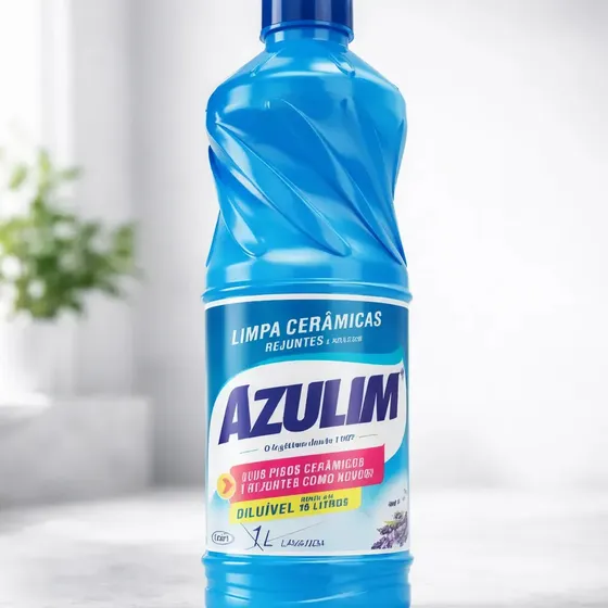 Limpa Cerâmicas, Azulejos e Rejuntes Azulim Lavanda 1L