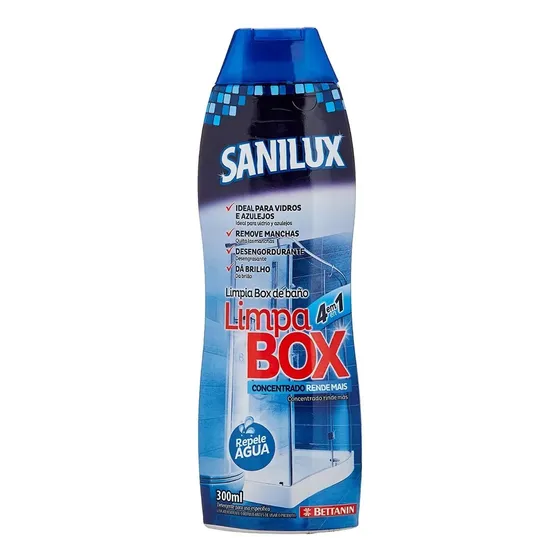 Limpa Box Concentrado 4 Em 1 300ml Sanilux