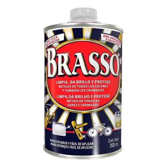 Polidor De Metais Brasso 200ml