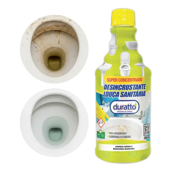 Limpa Desincrustante Louça Sanitária Tira Amarelado 500ml