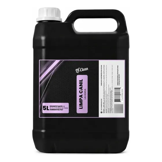 Limpa Canil 5 Lt Tira Cheiro De Xixi Pet Cachorro Lavanda