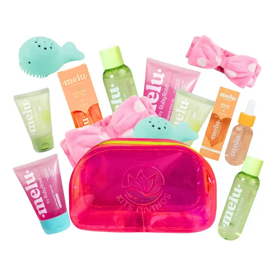 Kit Skincare Completo Adolescentes Teen Melu By Ruby Rose