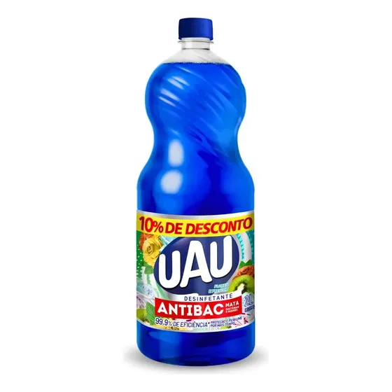 Desinfetante Uau Antibac Flor E Frescor 2l