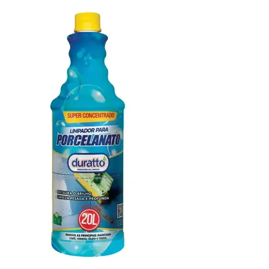 Limpador Porcelanato Duratto Concentrado 1l Rende 20litros