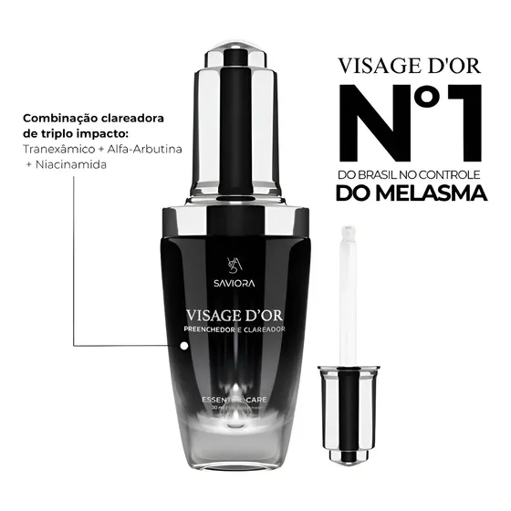 Serum Facial Visage Dor - Saviora Skincare Manchas