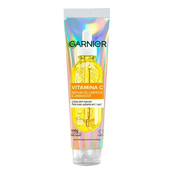 Sérum Facial Limpeza Iluminador Com Vitamina C Antimarcas 100g Garnier