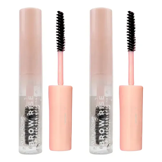Kit 2 Gel Sobrancelhas Brow Rose Ruby Rose