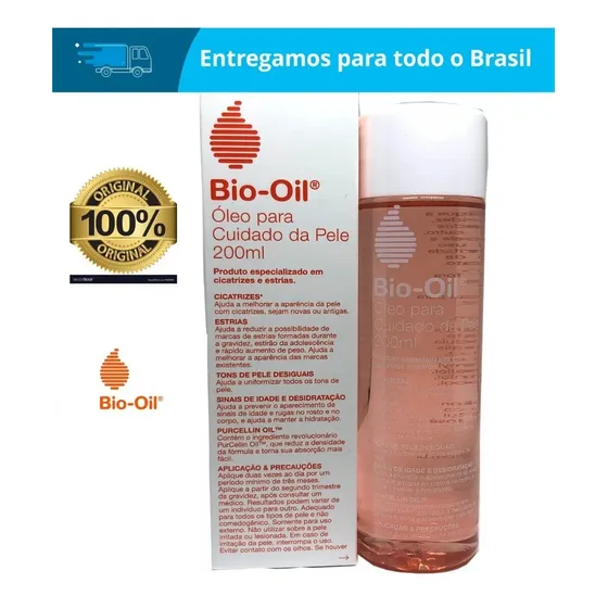 Óleo para corpo Bio-Oil Skincare Oil en bisnaga 200mL