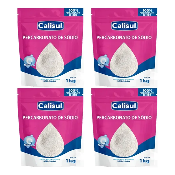 Percarbonato De Sódio Limpador Clareador Tira Manchas - 4kg
