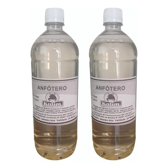 Anfótero Espessante Engrossar Produtos De Limpeza 02 Litros