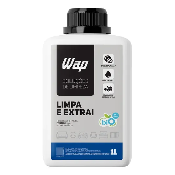 Detergente Concentrado Wap Limpa E Extrai 1L Para Extratoras