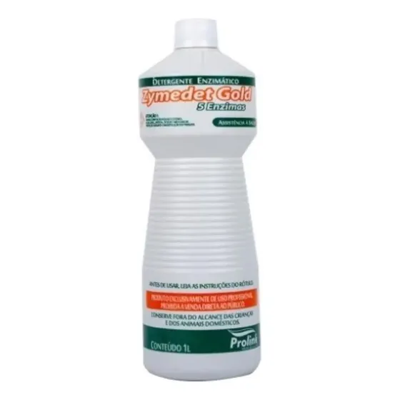 Detergente Enzimatico Com 5 Enzimas Zymedet Gold 1l Prolink