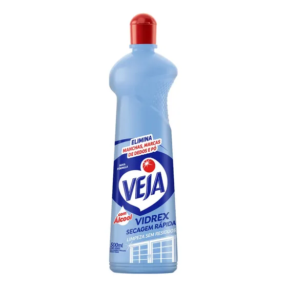 Limpa Vidros Veja Vidrex Tradicional 500ml