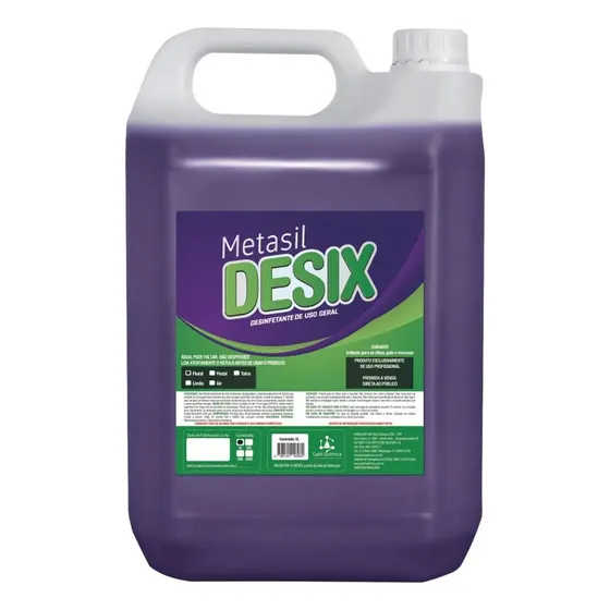 Desinfetante Bactericida Metasil Desix Floral 5L para Ar-Condicionado
