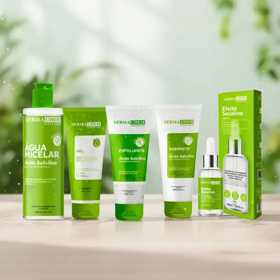 Skincare Oleosidade Espinhas Acnes Limpeza E Hidratação Pele