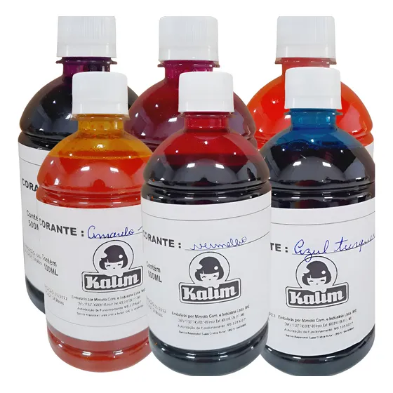 Corante 500 Ml Atacado 6 Unidades Produto De Limpeza