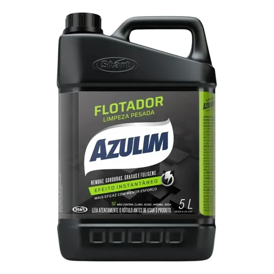 Flotador Azulim Limpador Instantâneo Limpeza Pesada 5 L